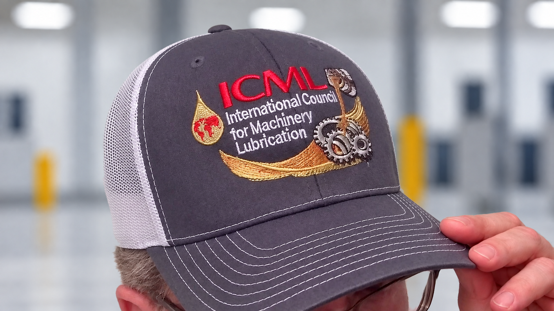 Embroidered ICML hat